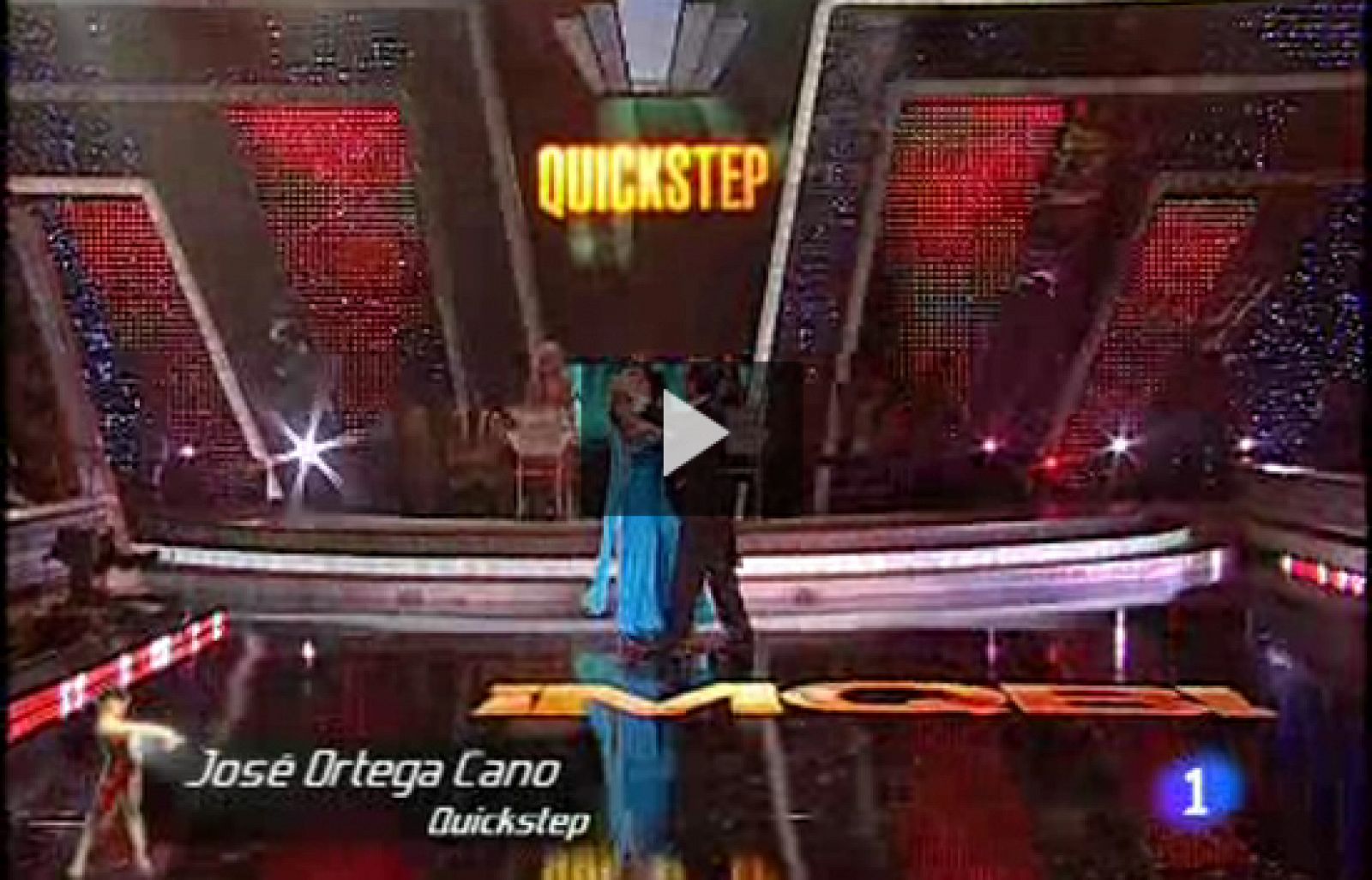 Mira quién baila - Ortega Cano, estilo quickstep