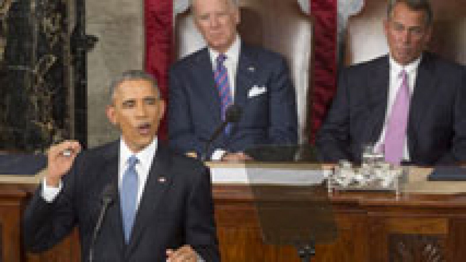 Telediario 1: Obama pide al Congreso que acabe con el embargo a Cuba | RTVE Play