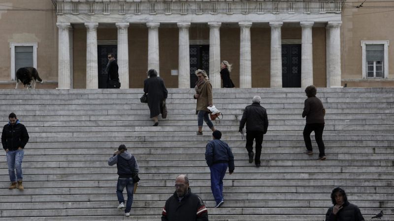 Grecia ha sufrido un retroceso del PIB del 25% en cinco años