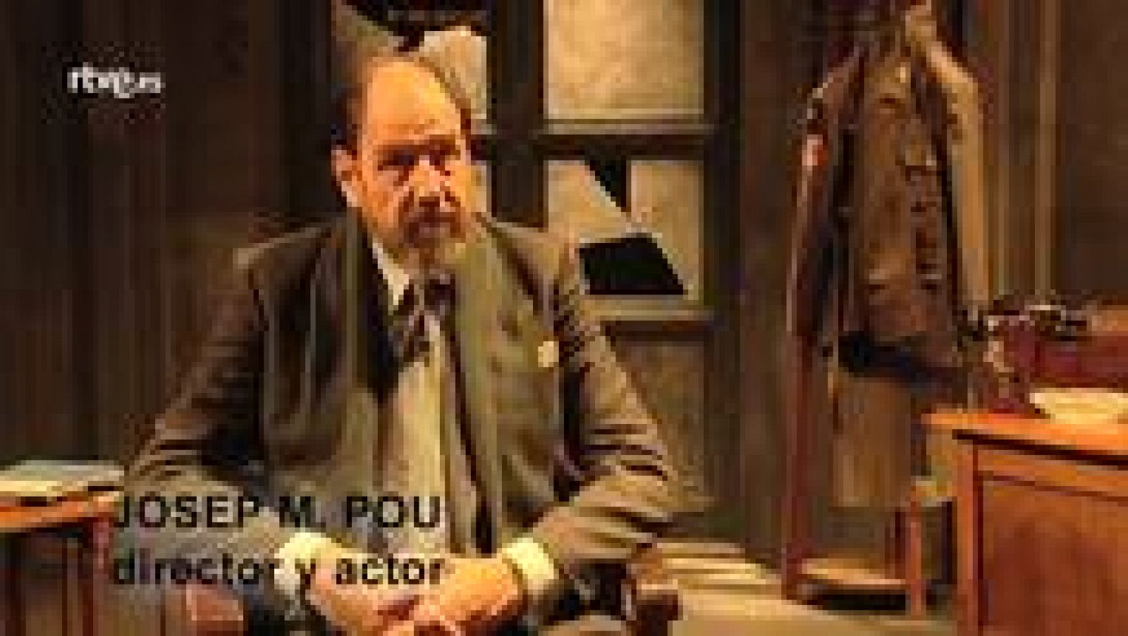 Atención obras: El director Josep Maria Pou y al actor Andrés Herrera  | RTVE Play