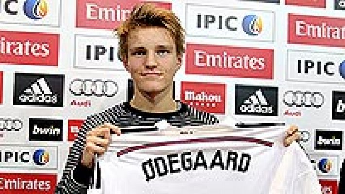 Telediario 1 - Odegaard: "No siento la presión"