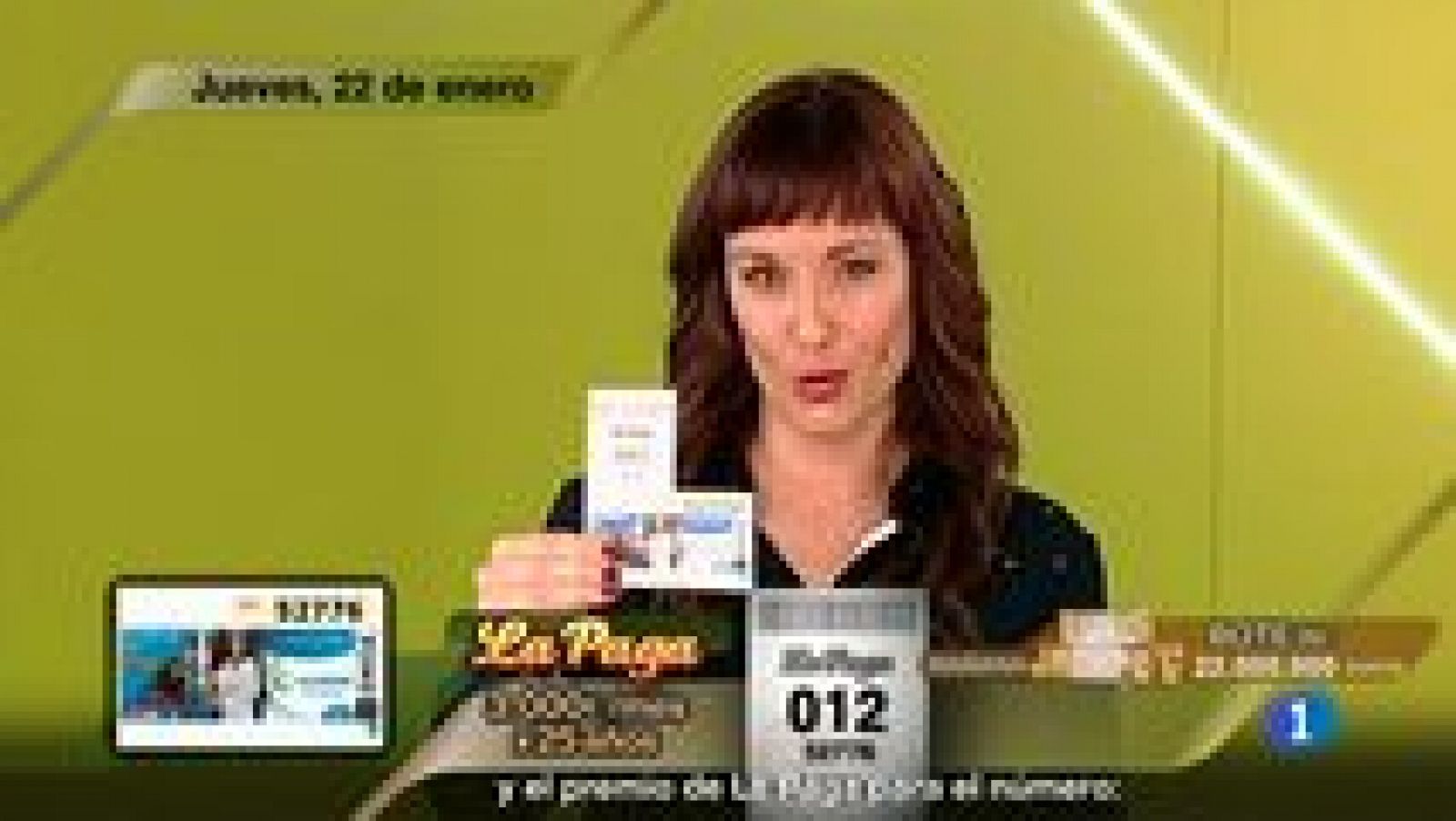 Sorteos ONCE: Sorteo ONCE - 22/01/15 | RTVE Play