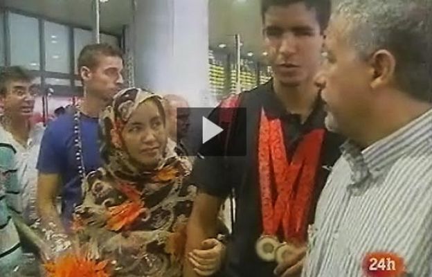  - El nadador Enhamed vuelve a España