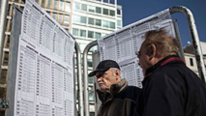 Telediario 1 - Últimas horas  en Grecia