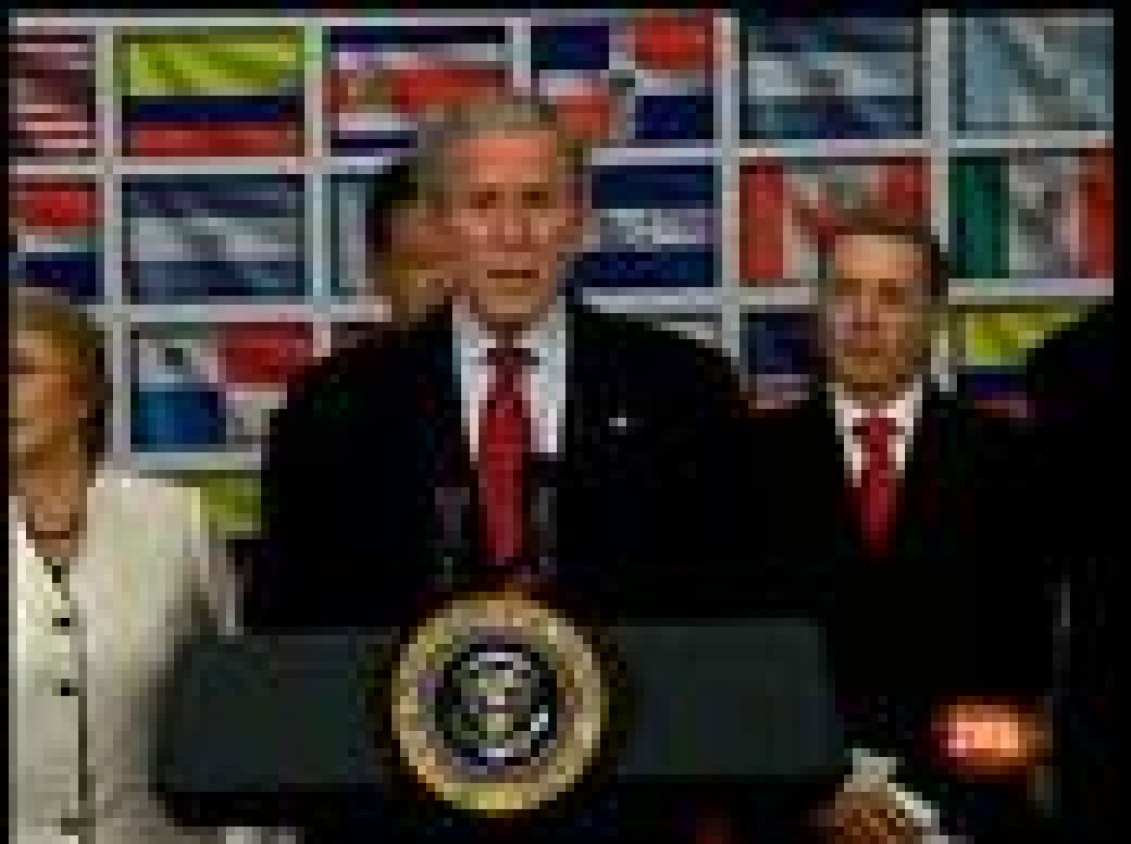 Bush confía en el plan que ha presentado su administración para salir de la crisis financiera que atenaza a la economía mundial.