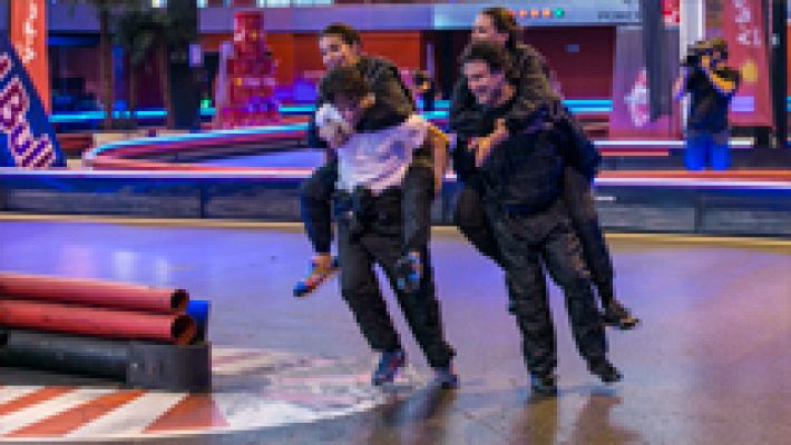 MasterChef Junior - Los jueces y Eva se la juegan sobre las cuatro ruedas