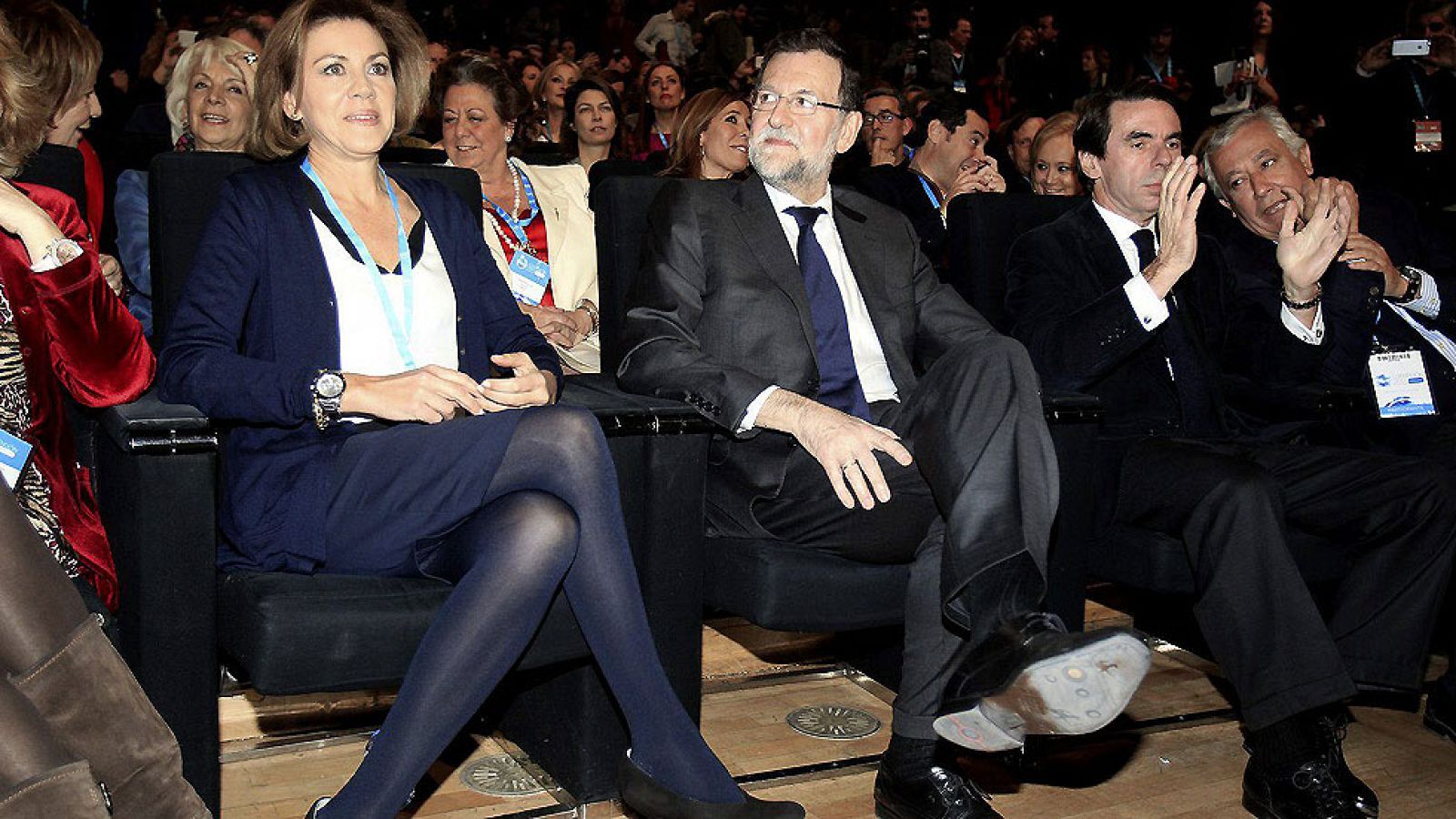 Cospedal critica a los "indeseables" y dice que el compromiso del PP contra la corrupción es "incuestionable"