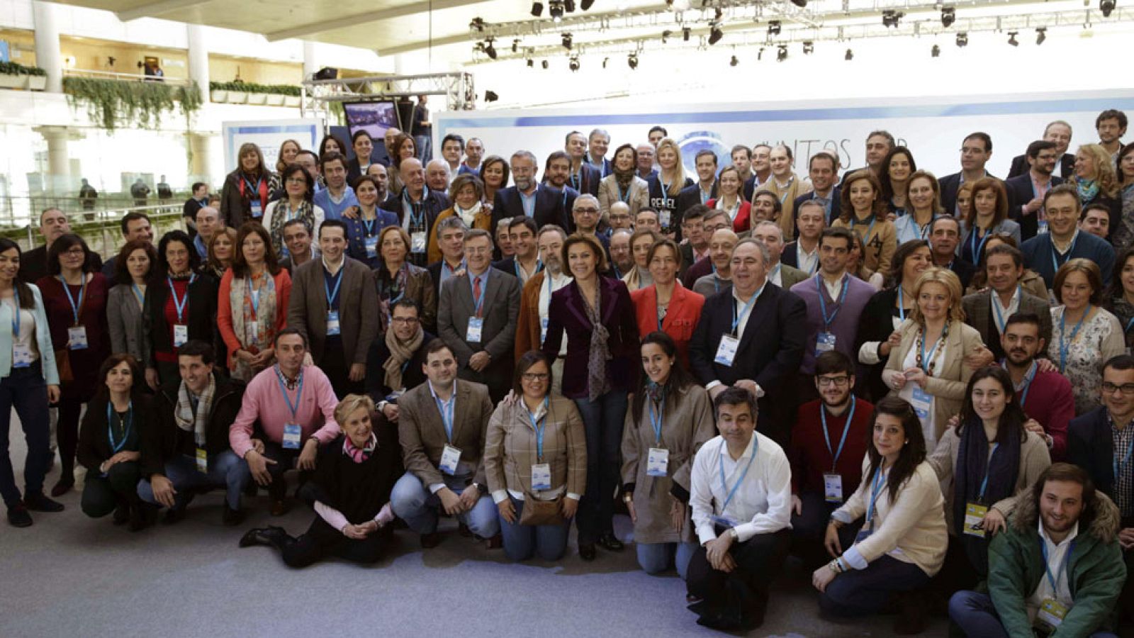 La recuperación economica cierra la mañana del cónclave del PP