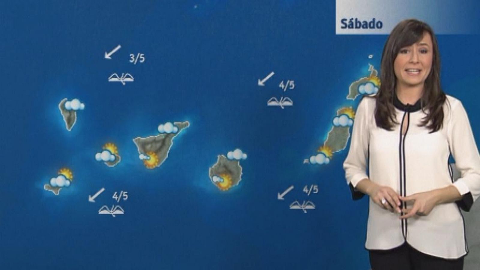 El tiempo en Canarias - 24/01/15 | Ver