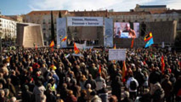 La AVT ha celebrado una concentración en Madrid