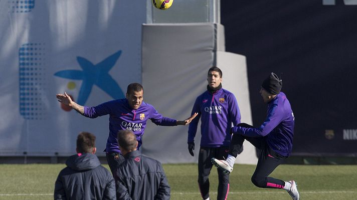 Telediario 1 - El Barça no se fía del Elche