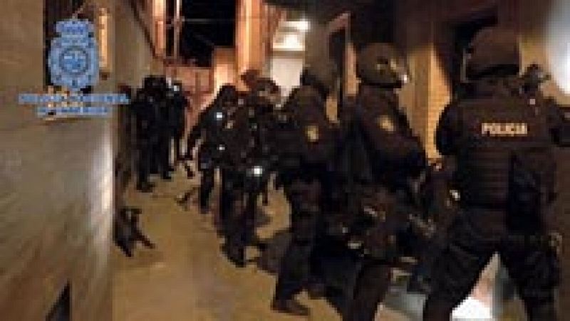 Pasan la noche en dependencias policiales de Madrid los cuatro presuntos yihadistas detenidos