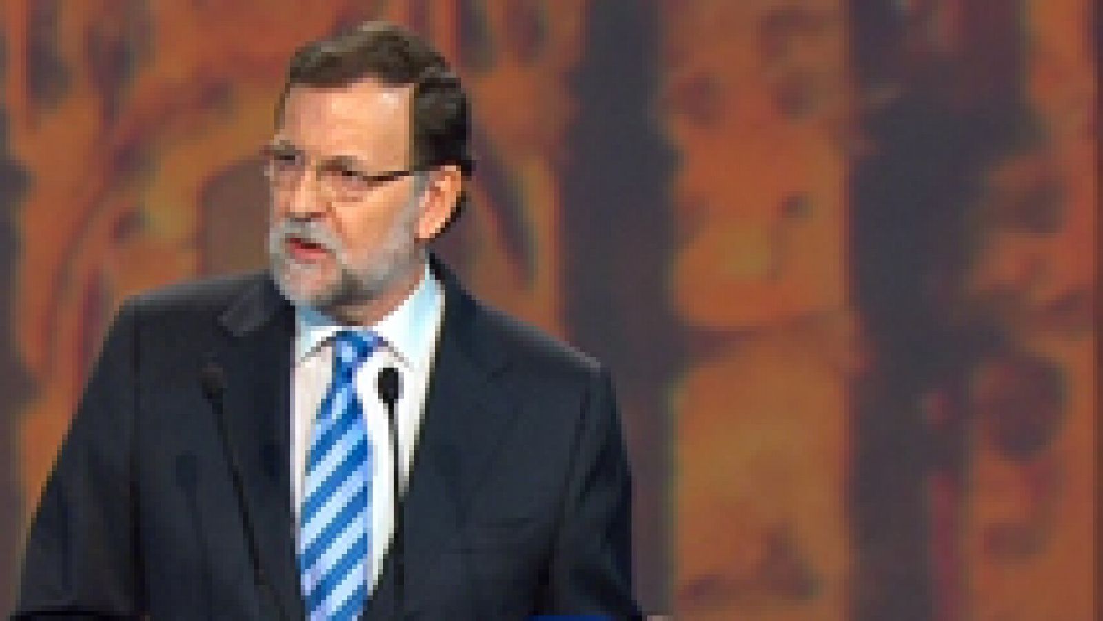 Sin programa: Rajoy: "No podemos permitir que la corrupción oculte el cambio hacia la prosperidad" | RTVE Play