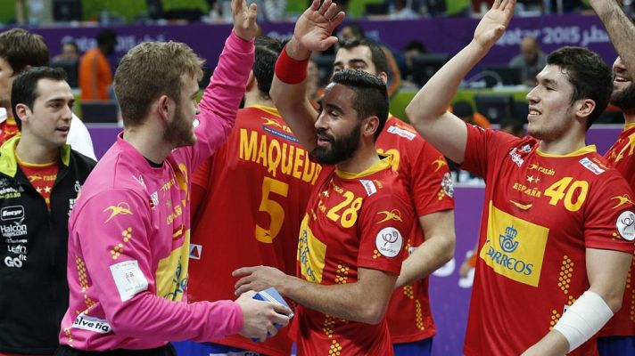 Telediario 1 - España - Túnez, una batalla de estilos en busca de los cuartos