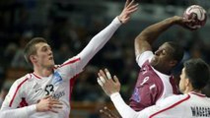 Campeonato del Mundo masculino, 1/8 final: Austria - Qatar 