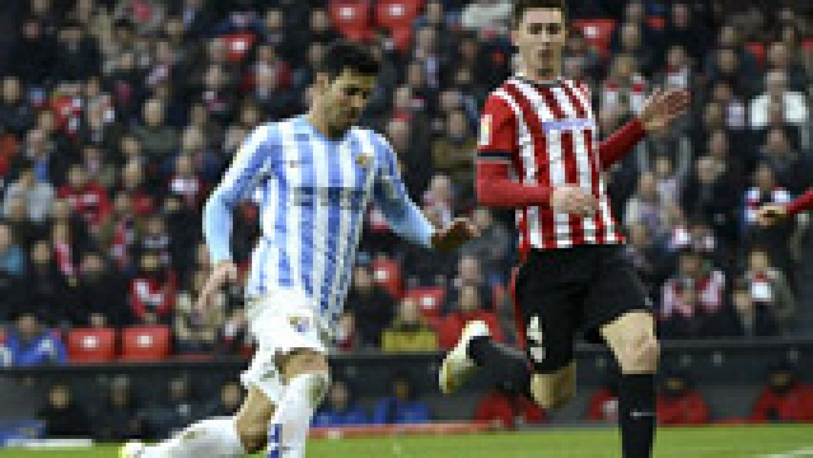 Nuevo empate entre Athletic club y Málaga. El partido en San Mamés lo abrió San José con su sexto gol esta temporada y lo empató Javi Guerra con su primer tanto con el Málaga.