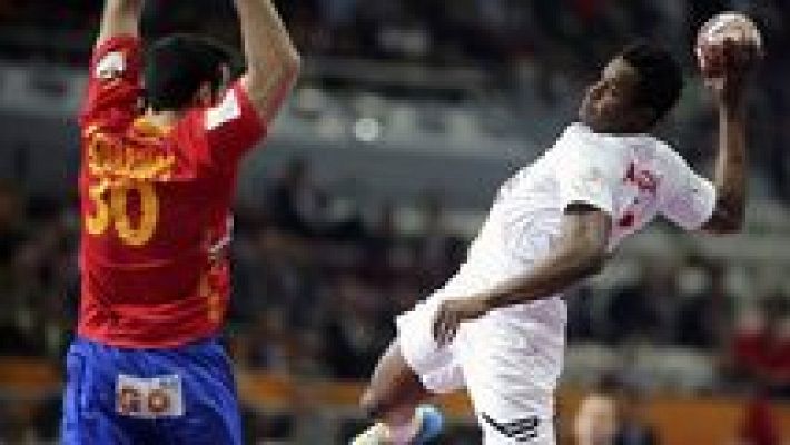 Mundiales de Balonmano - Campeonato del Mundo masculino, 1/8 final: España - Túnez