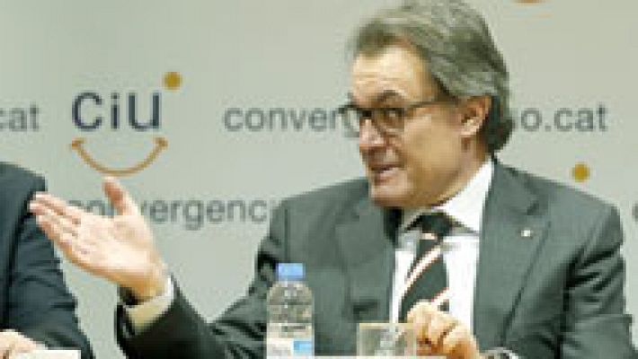 Telediario 1 - Caso ITV: la oposición pide explicaciones a Artur Mas