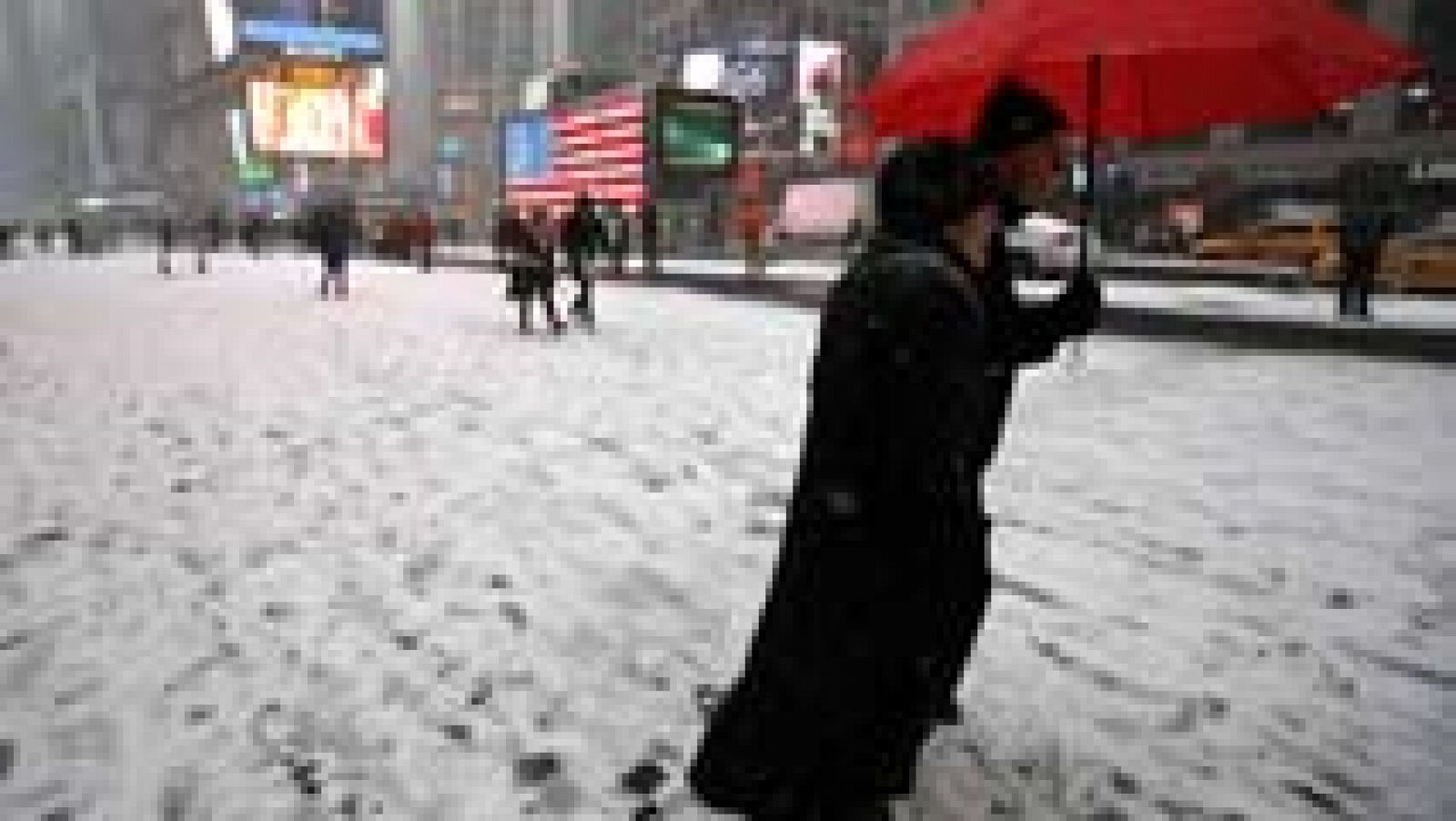 Telediario 1: Llega un temporal de nieve a Nueva York | RTVE Play