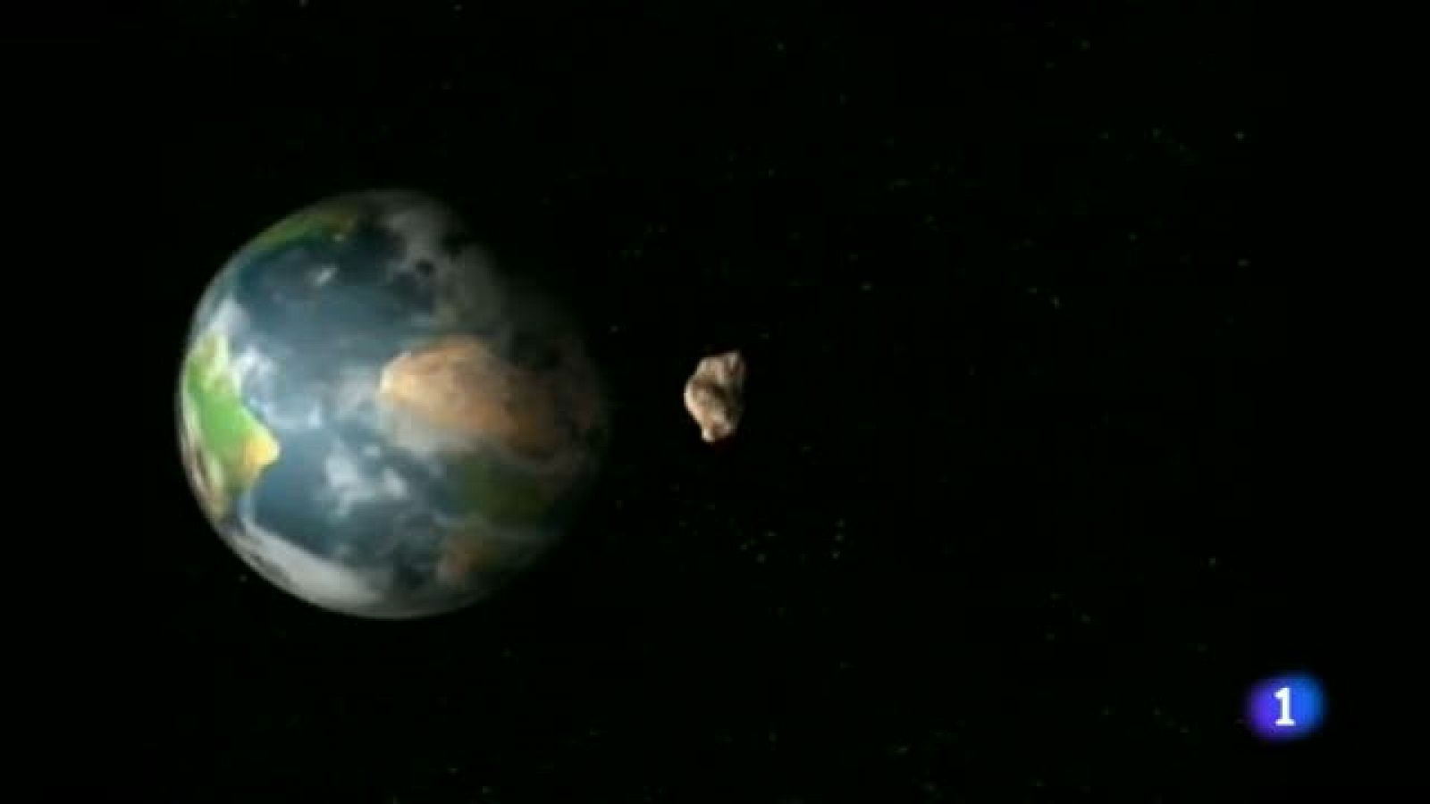 Telediario 1: Un asteroide con luna propia pasa cerca de la Tierra | RTVE Play