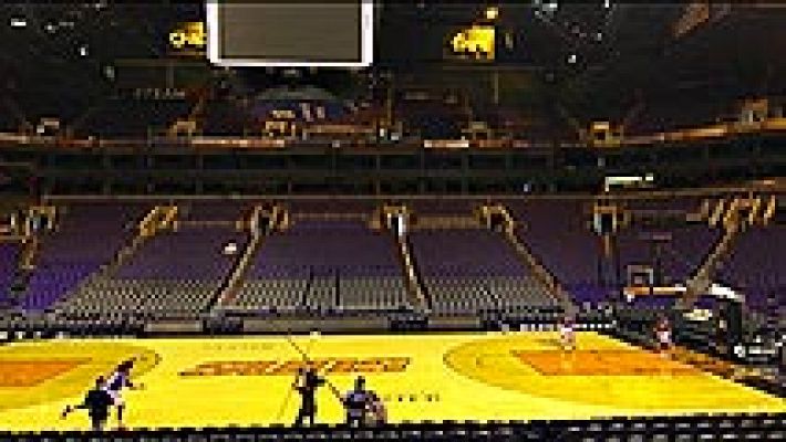 Telediario 1 - Gancho de récord para los Globetrotters