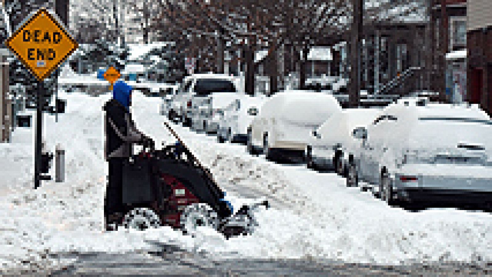 Se mantiene la alerta en Nueva York por el temporal