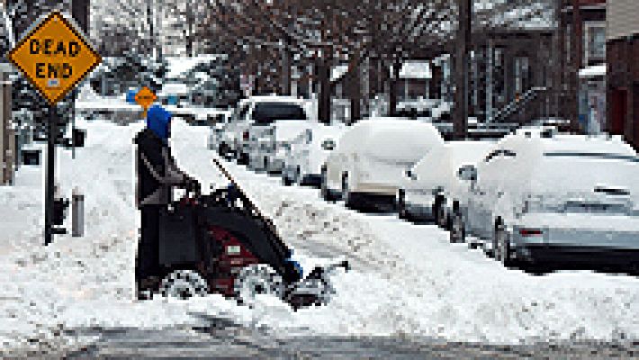Telediario 1 - Temporal en EE.UU.