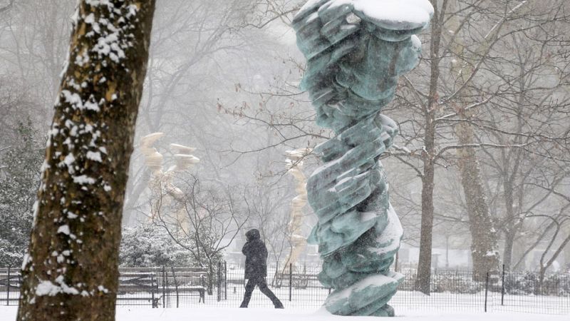 La tormenta de nieve que azota EEUU deja atrapados a algunos españoles
