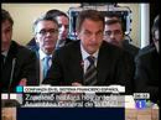 Telediario 1 - Telediario en 4' - 25/09/08