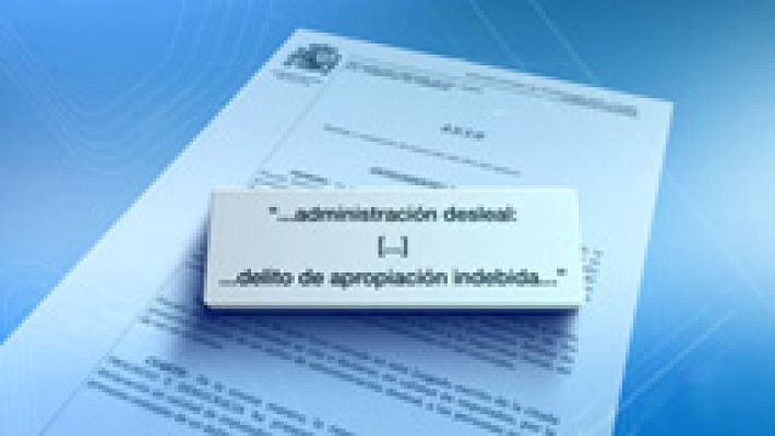 Telediario 1 - Tarjetas opacas de Caja Madrid