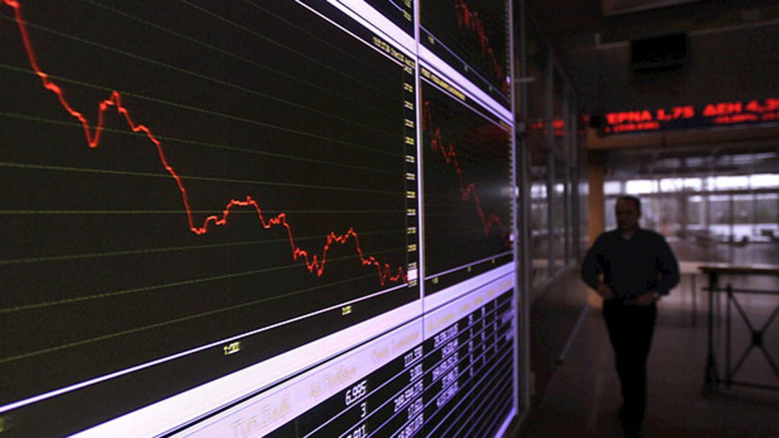 La fuga de capitales se extiende en Grecia