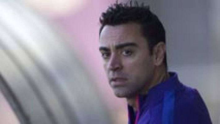 Xavi: "Hay que seguir remando"