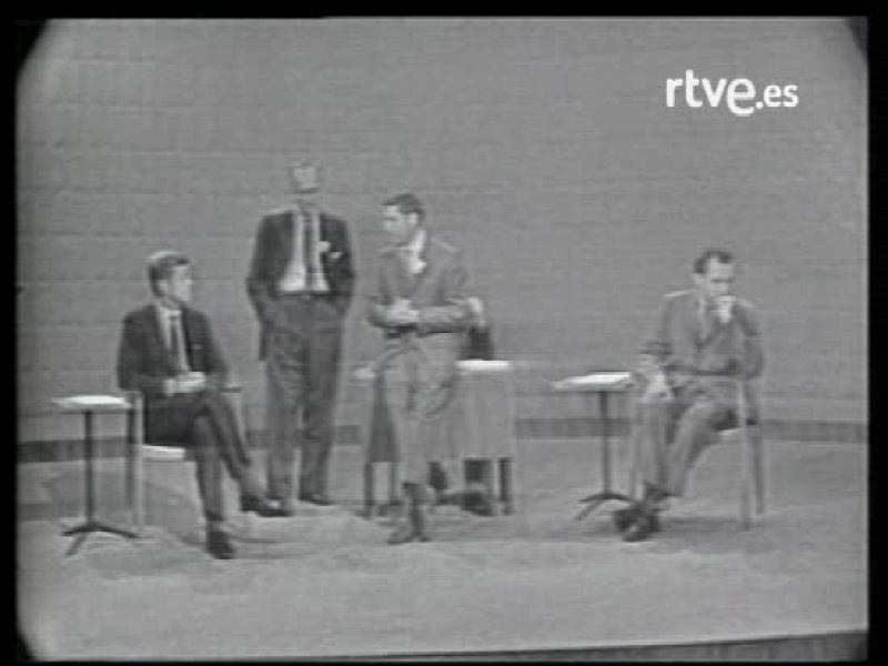 Debate entre Nixon y Kennedy en 1960