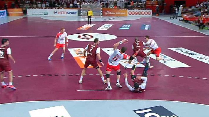Mundiales de Balonmano - Campeonato del mundo masculino - 1ª semifinal: Polonia-Qatar