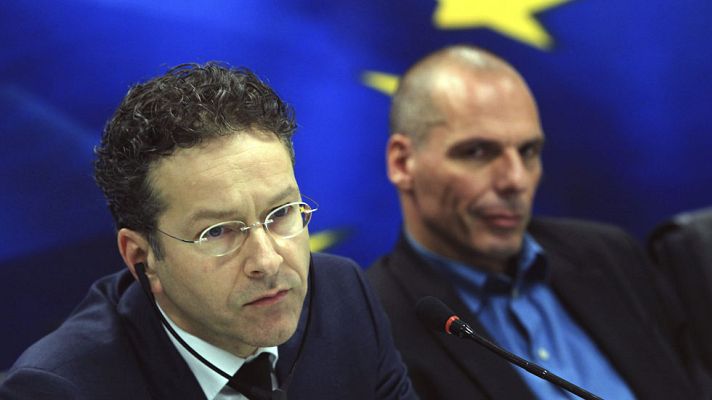 Telediario 1 - Grecia no reconoce a la troika como interlocutora, pero insiste en dialogar con sus socios europeos