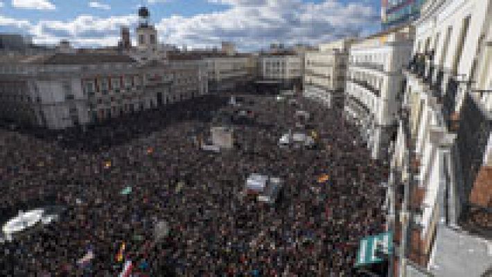 Informativo 24h - Podemos convoca una marcha por el cambio en Madrid
