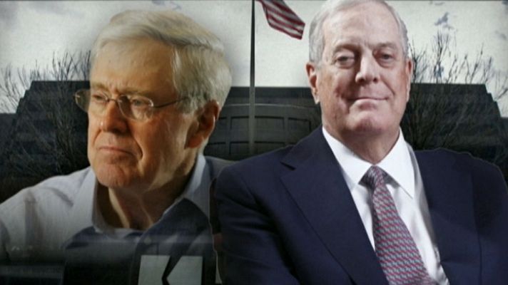 Telediario 1 - Las fortunas que financias las campañas americanas