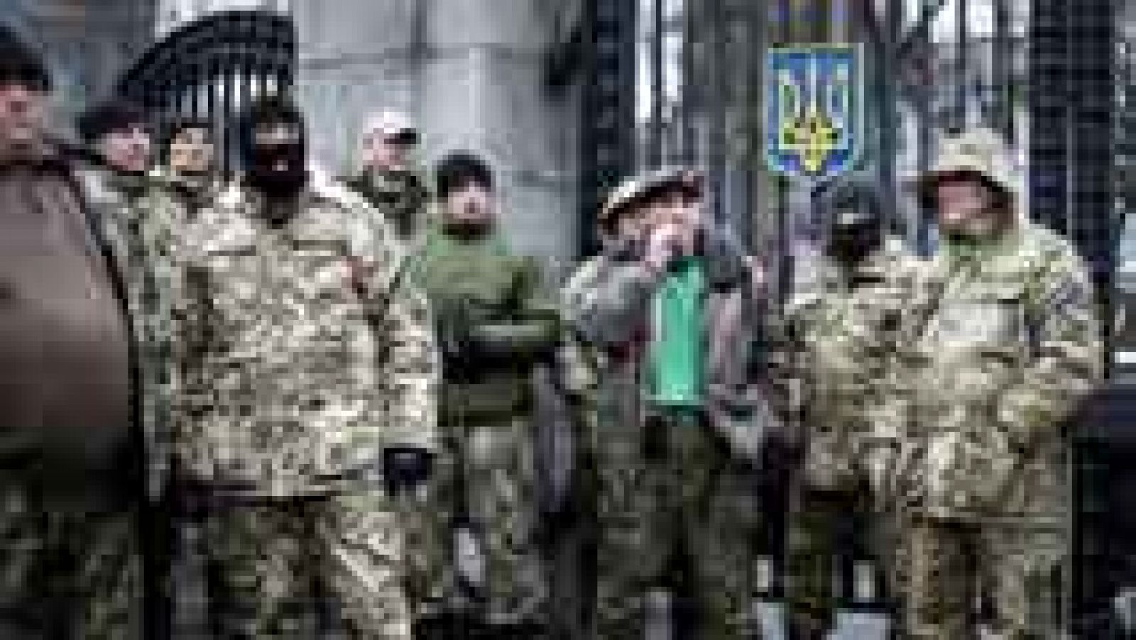 Telediario 1: Quince militares y trece civiles mueren en Ucrania | RTVE Play