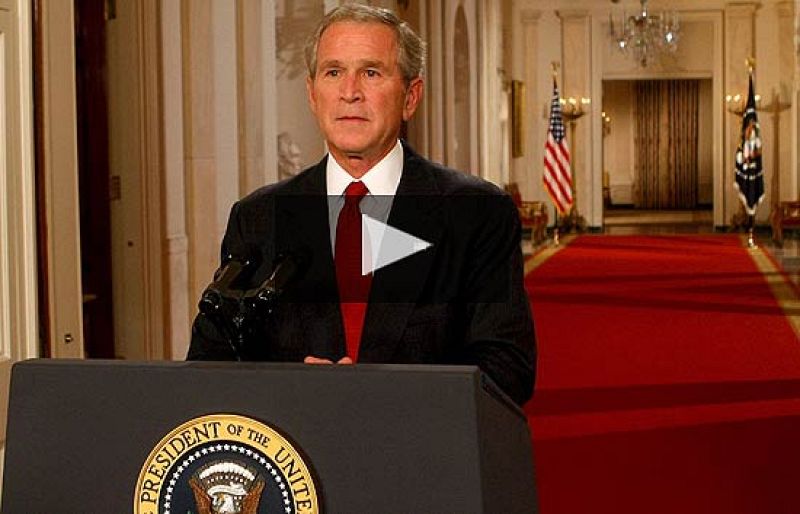  Principio de acuerdo para apoyar el plan de rescate de Bush