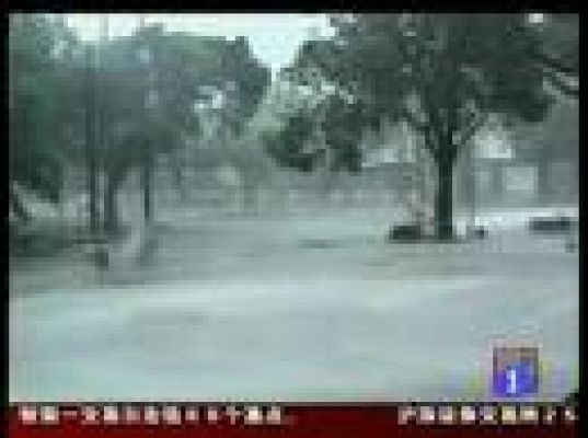 Torrenciales lluvias en China