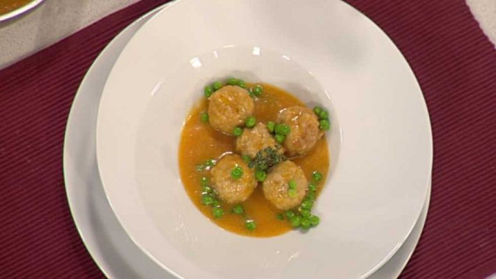 Cocina con Sergio - Albóndigas ibéricas en salsa