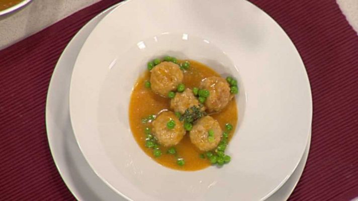 Albóndigas ibéricas en salsa