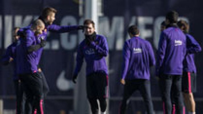 Telediario 1 - El Barça quiere cortar la racha del Villarreal