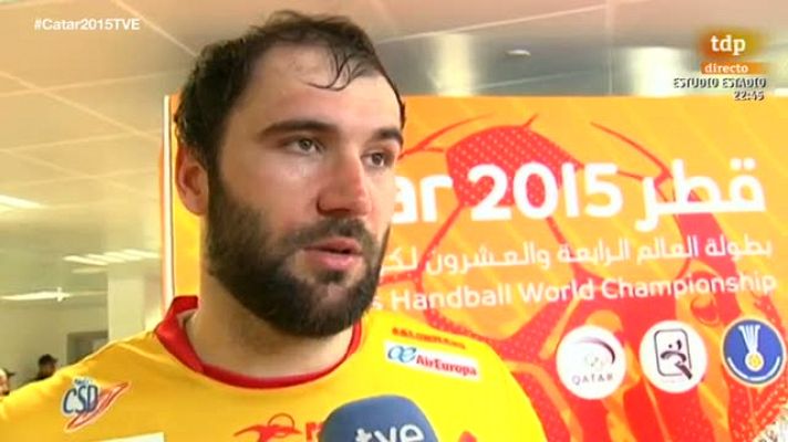 Mundiales de Balonmano - Cañellas: "Pudimos cerrar el partido y no supimos hacerlo"