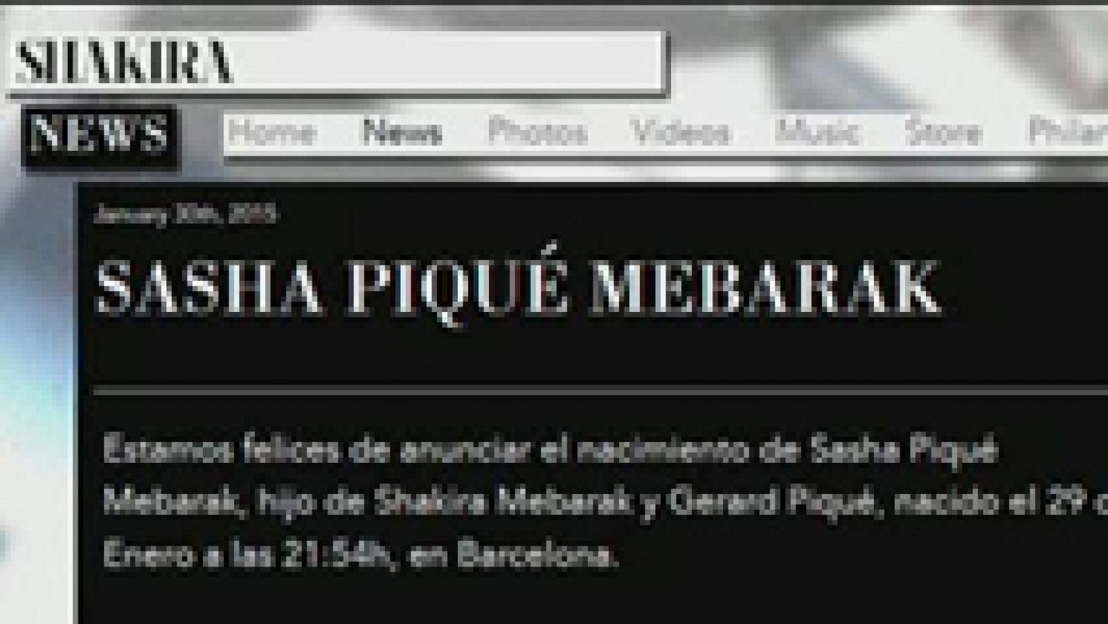 La mañana: Sasha, el mejor regalo para Shakira y Piqué | RTVE Play