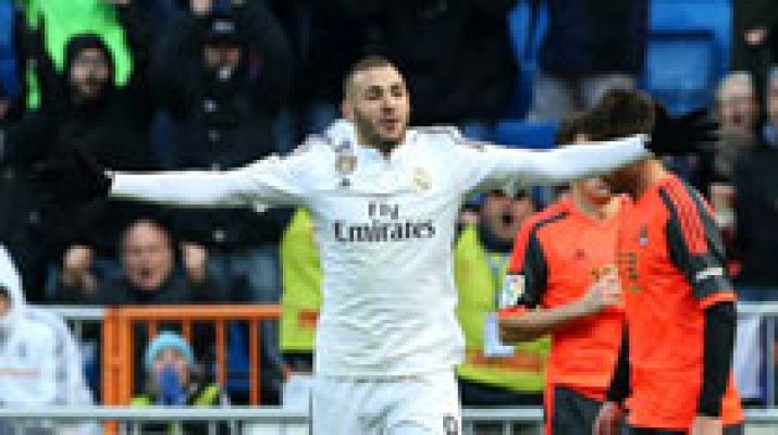 Telediario 1 - El 'gato' Benzema saca las garras de cara al gol