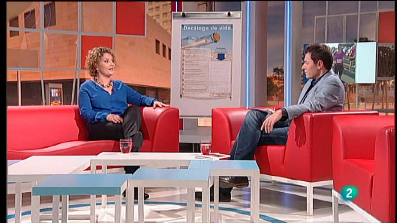 Para Todos La 2 - Entrevista - Chadia Chaouch, "Corredora de la vida"