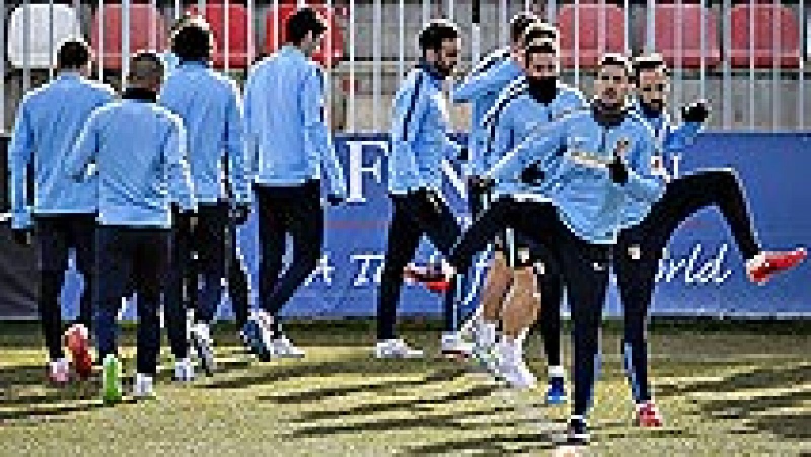 El conjunto rojiblanco, que no tenía una semana completa para preparar un partido desde el parón navideño, dispone de toda la plantilla para preparar el choque liguero contra el Real Madrid.