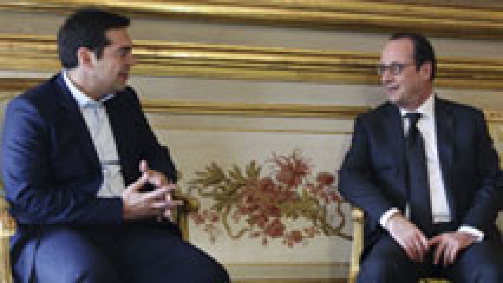 El primer ministro griego continúa en París su vertiginosa ronda de contactos políticos