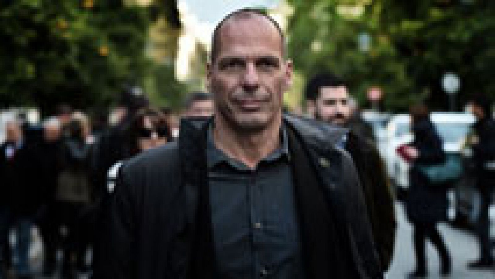 Telediario 1: Yanis Varoufakis, "el Bruce Willis de la economía griega" | RTVE Play